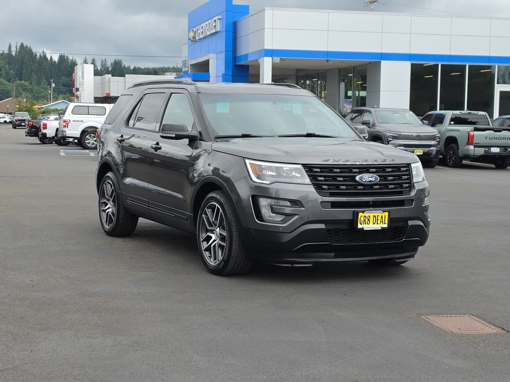 Used 2016 Ford Explorer Sport with VIN 1FM5K8GT0GGB80236 for sale in Aberdeen, WA