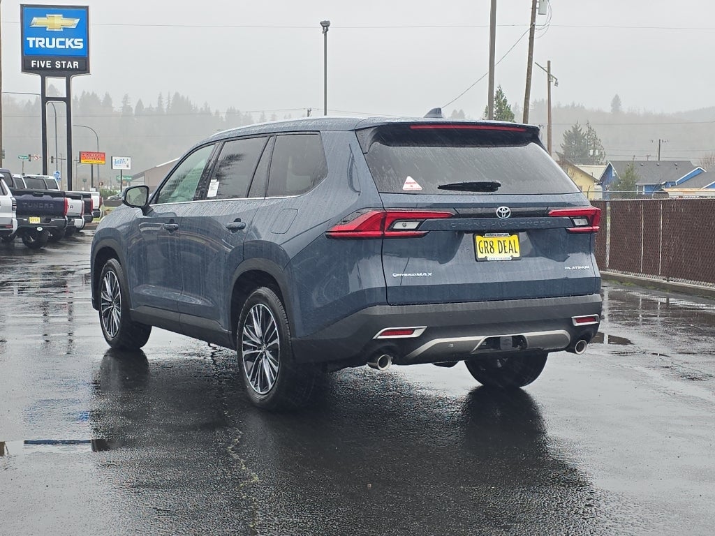2026 Toyota Grand Highlander Hybrid Hybrid MAX Platinum