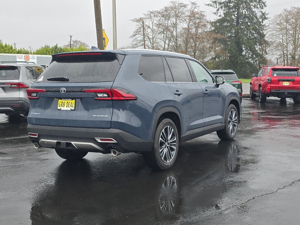2026 Toyota Grand Highlander Hybrid Hybrid MAX Platinum