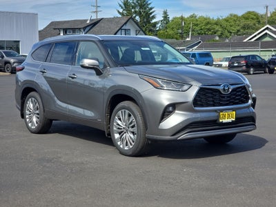 2026 Toyota Highlander Hybrid Hybrid Platinum