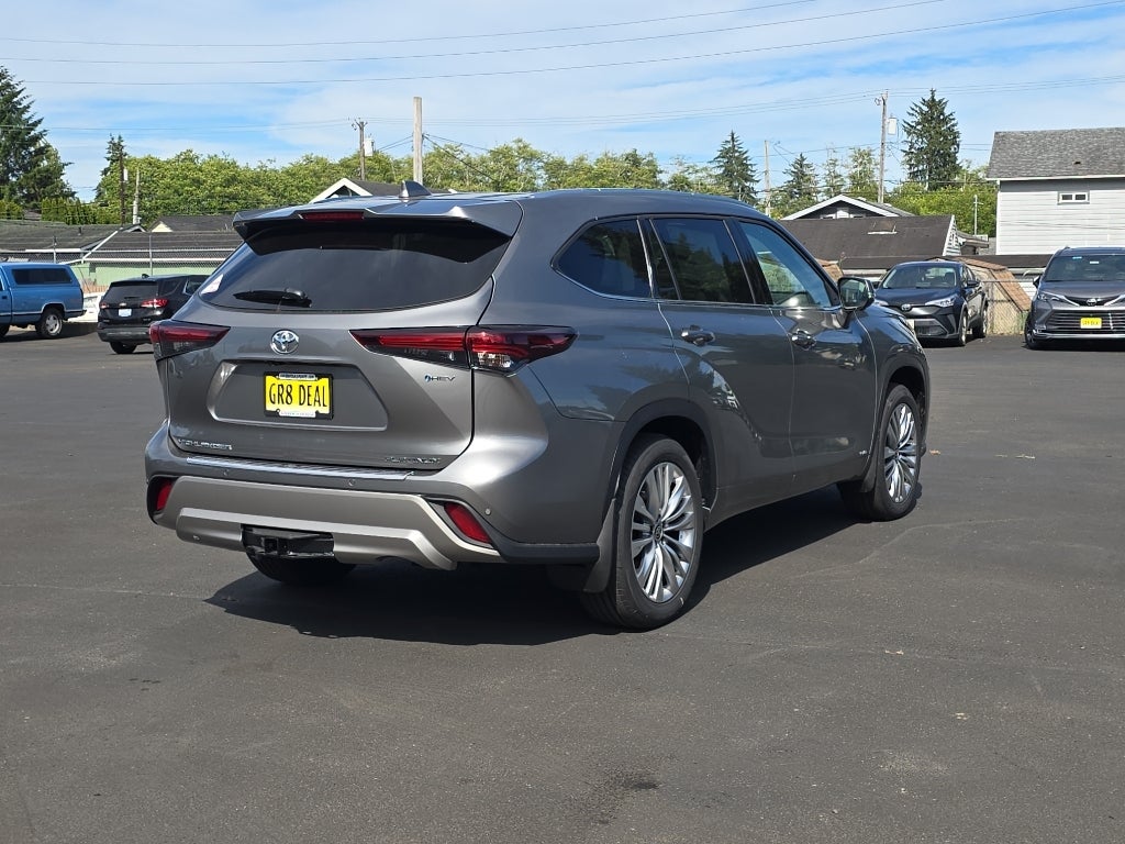 2026 Toyota Highlander Hybrid Hybrid Platinum