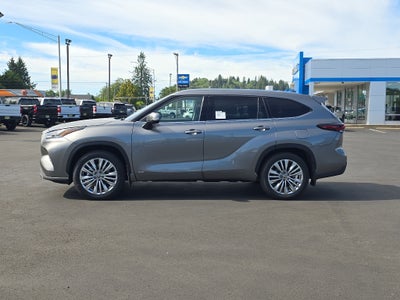 2026 Toyota Highlander Hybrid Hybrid Platinum