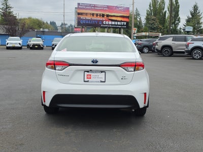 2025 Toyota Corolla Hybrid Hybrid LE