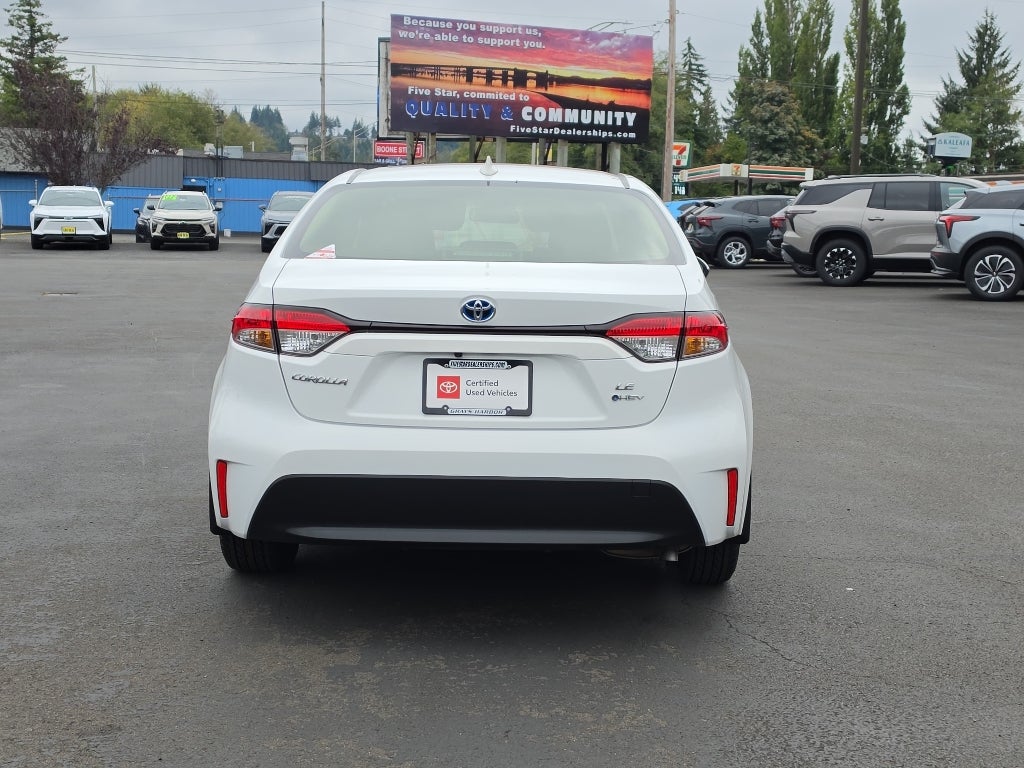 2025 Toyota Corolla Hybrid Hybrid LE