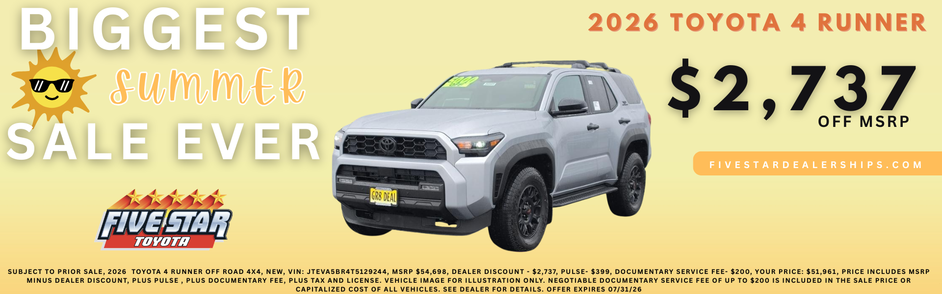 2026 Toyota 4Runner