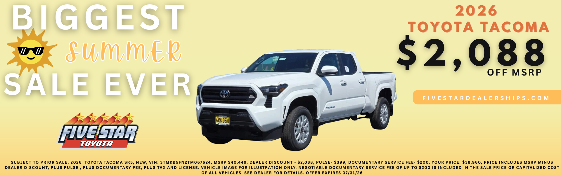 2026 Toyota Tacoma