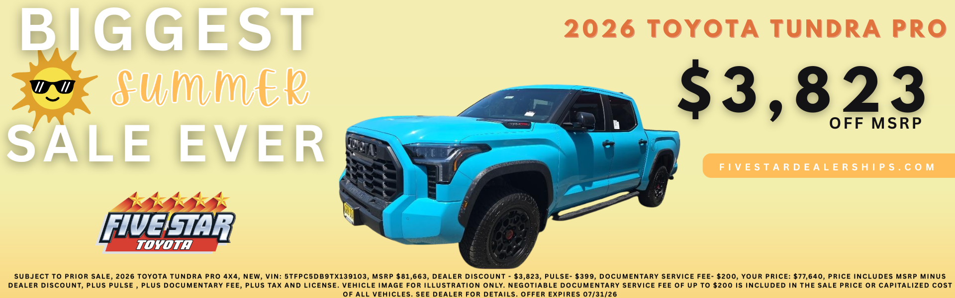 2026 Toyota Tundra Pro